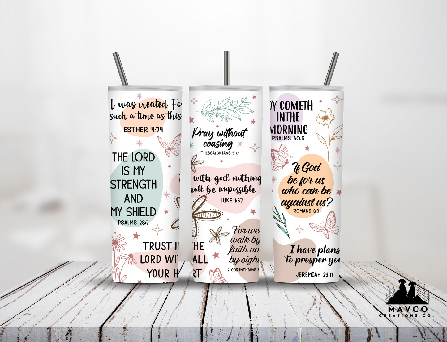 Christian 20 Oz Tumblers