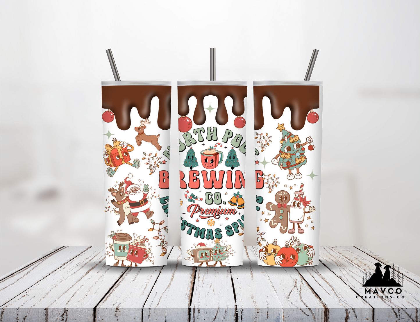 Christmas 20 oz Tumblers